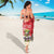 Puerto Rico Sarong Coqui Frog With Polynesian Pattern - Wonder Print Shop