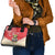 Puerto Rico Shoulder Handbag Coqui Frog With Polynesian Pattern - Wonder Print Shop
