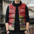 Personalized Puerto Rico Sleeveless Puffer Jacket Coqui Frog With Polynesian Pattern - Wonder Print Shop