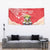 Puerto Rico Tapestry Coqui Frog With Polynesian Pattern - Wonder Print Shop