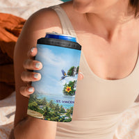 Saint Vincent And The Grenadines 4 in 1 Can Cooler Tumbler October 27 Independence Day