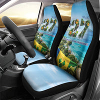 Saint Vincent And The Grenadines Car Seat Cover October 27 Independence Day