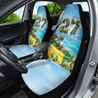 Saint Vincent And The Grenadines Car Seat Cover October 27 Independence Day