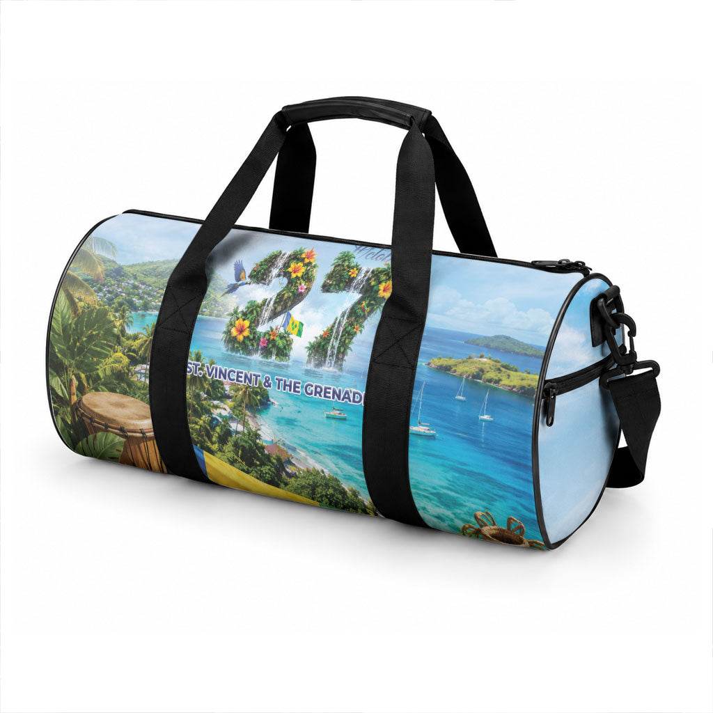 Saint Vincent And The Grenadines Duffle Bag October 27 Independence Day