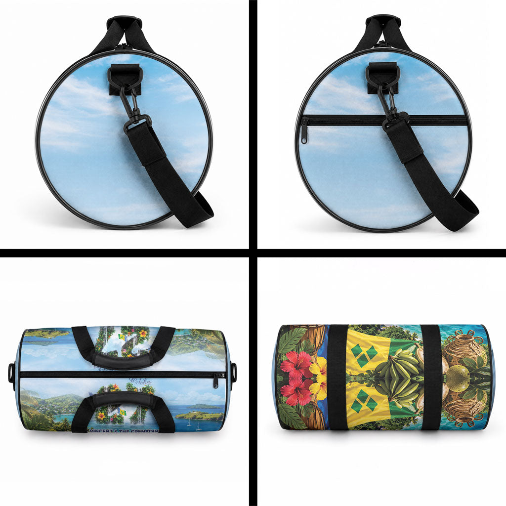 Saint Vincent And The Grenadines Duffle Bag October 27 Independence Day