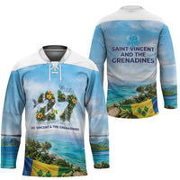 Saint Vincent And The Grenadines Hockey Jersey October 27 Independence Day