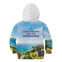 Saint Vincent And The Grenadines Kid Hoodie October 27 Independence Day