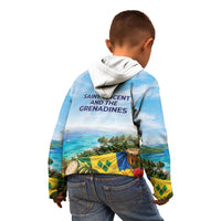 Saint Vincent And The Grenadines Kid Hoodie October 27 Independence Day