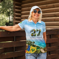 Saint Vincent And The Grenadines Women Polo Shirt October 27 Independence Day