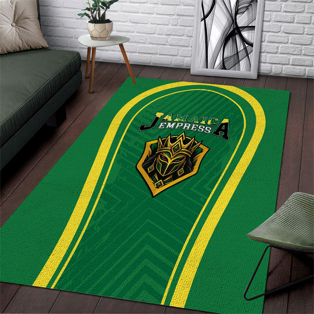 2026 Jamaica Cricket Queens Area Rug Sporty Style