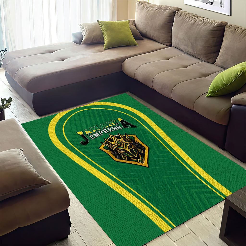 2026 Jamaica Cricket Queens Area Rug Sporty Style