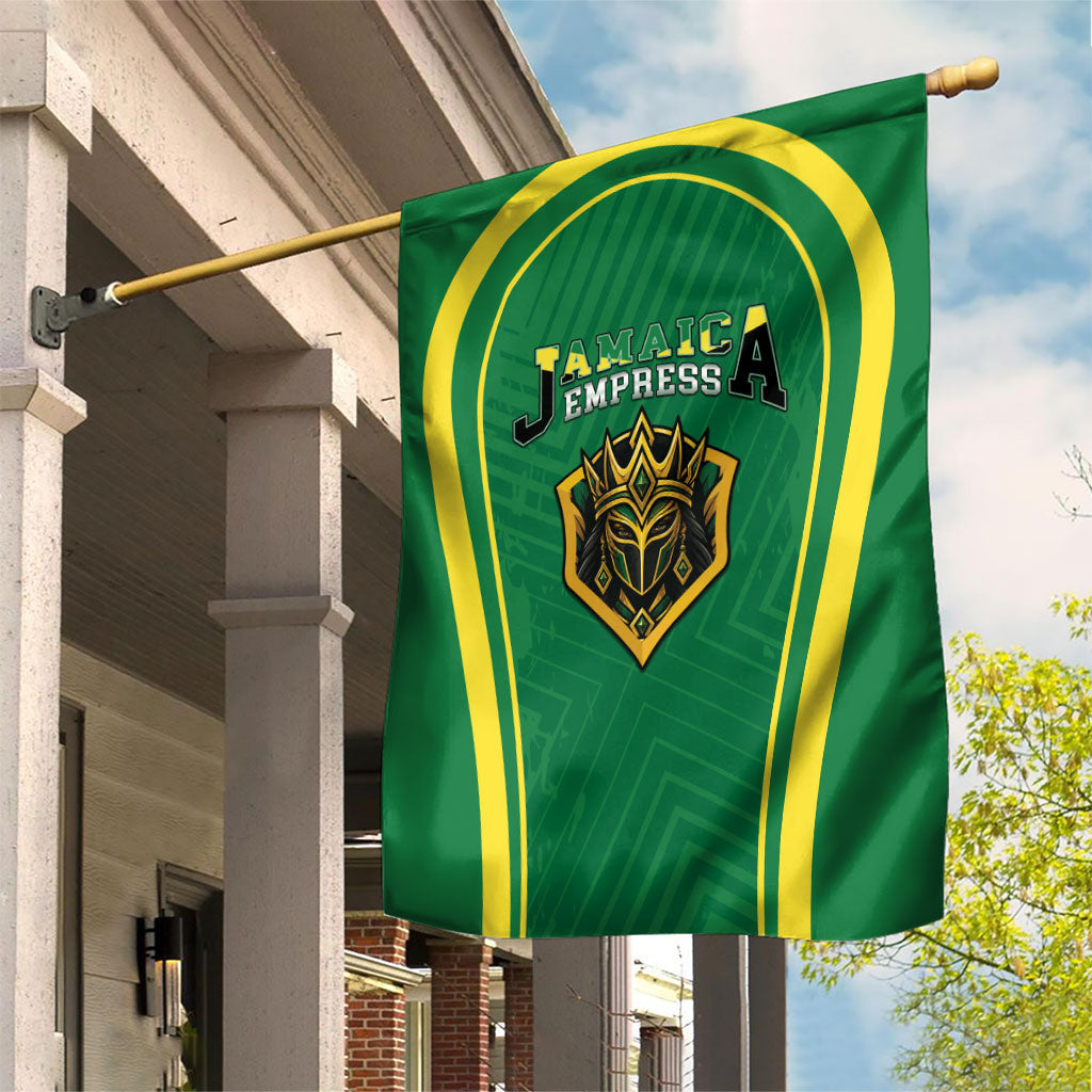 2026 Jamaica Cricket Queens Garden Flag Sporty Style