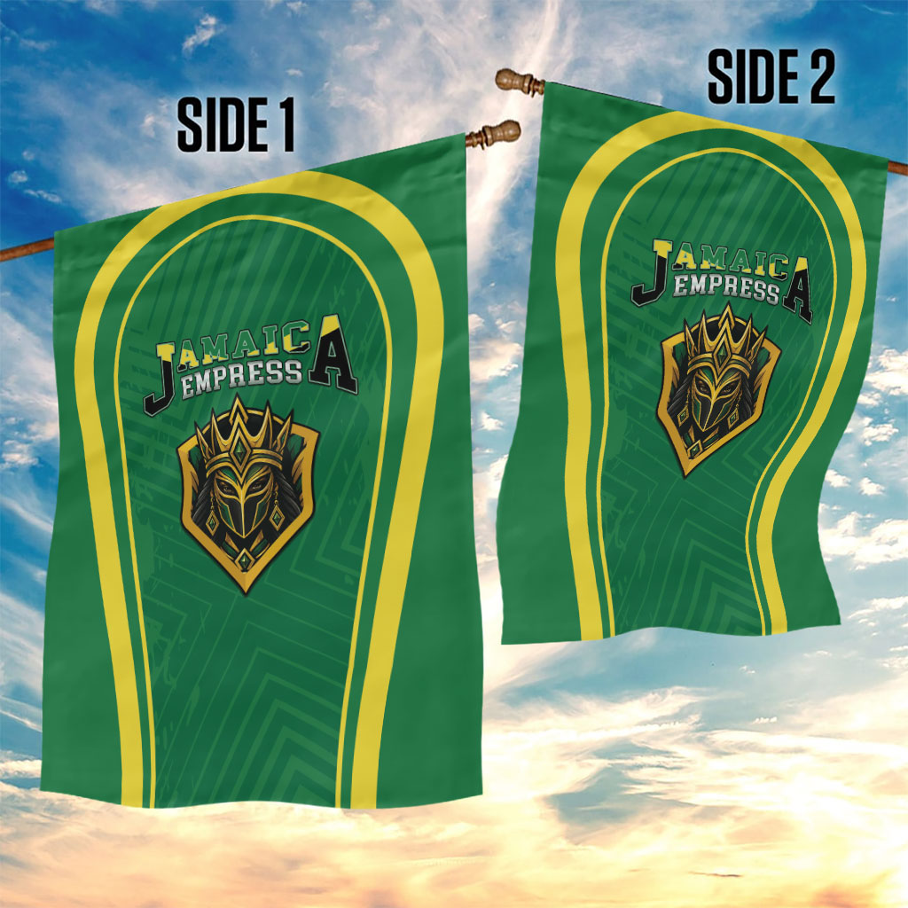 2026 Jamaica Cricket Queens Garden Flag Sporty Style