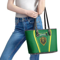 2026 Jamaica Cricket Queens Leather Tote Bag Sporty Style