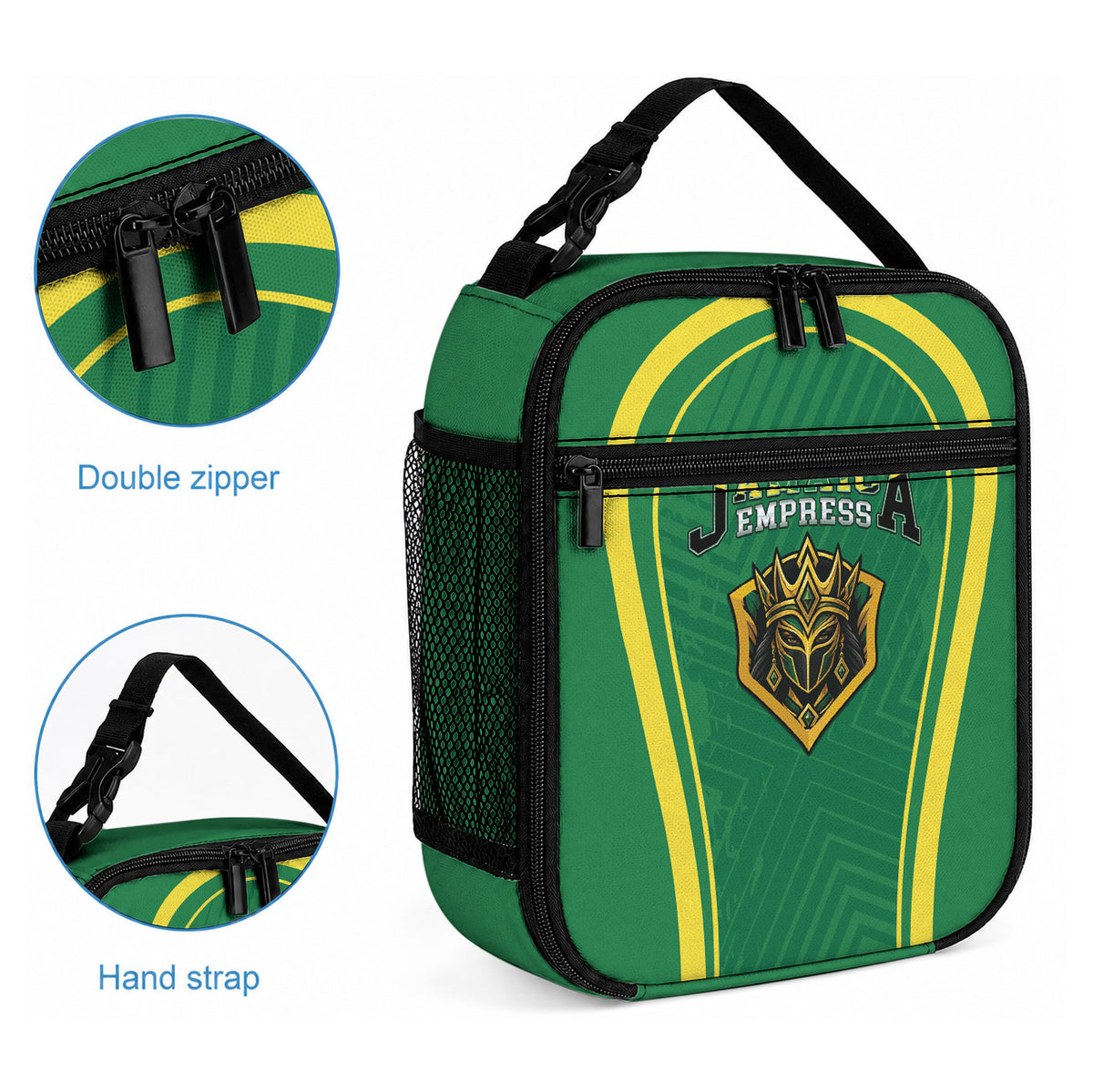 2026 Jamaica Cricket Queens Lunch Bag Sporty Style