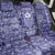 Blue Paisley Back Car Seat Cover Skull Gangster - Wonder Print Shop