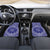 Blue Paisley Car Mats Skull Gangster - Wonder Print Shop