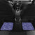 Blue Paisley Car Mats Skull Gangster - Wonder Print Shop