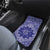 Blue Paisley Car Mats Skull Gangster - Wonder Print Shop