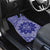 Blue Paisley Car Mats Skull Gangster - Wonder Print Shop