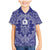 Blue Paisley Family Matching Mermaid Dress and Hawaiian Shirt Skull Gangster - Wonder Print Shop