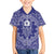 Blue Paisley Hawaiian Shirt Skull Gangster - Wonder Print Shop