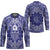 Blue Paisley Hockey Jersey Skull Gangster - Wonder Print Shop