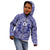 Blue Paisley Kid Hoodie Skull Gangster - Wonder Print Shop