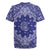 Blue Paisley Rugby Jersey Skull Gangster - Wonder Print Shop