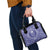 Blue Paisley Shoulder Handbag Skull Gangster - Wonder Print Shop