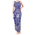 Blue Paisley Tank Maxi Dress Skull Gangster - Wonder Print Shop