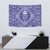 Blue Paisley Tapestry Skull Gangster - Wonder Print Shop