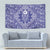 Blue Paisley Tapestry Skull Gangster - Wonder Print Shop