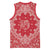 Red Paisley Basketball Jersey Skull Gangster - Wonder Print Shop