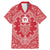 Red Paisley Family Matching Mermaid Dress and Hawaiian Shirt Skull Gangster - Wonder Print Shop