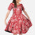 Red Paisley Family Matching Off Shoulder Maxi Dress and Hawaiian Shirt Skull Gangster - Wonder Print Shop