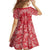 Red Paisley Family Matching Off Shoulder Maxi Dress and Hawaiian Shirt Skull Gangster - Wonder Print Shop