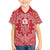 Red Paisley Family Matching Off Shoulder Maxi Dress and Hawaiian Shirt Skull Gangster - Wonder Print Shop