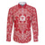 Red Paisley Family Matching Short Sleeve Bodycon Dress and Hawaiian Shirt Skull Gangster - Wonder Print Shop