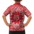 Red Paisley Hawaiian Shirt Skull Gangster - Wonder Print Shop
