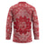 Red Paisley Hockey Jersey Skull Gangster - Wonder Print Shop
