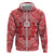 Red Paisley Hoodie Skull Gangster - Wonder Print Shop