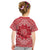 Red Paisley Kid T Shirt Skull Gangster - Wonder Print Shop