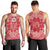 Red Paisley Men Tank Top Skull Gangster - Wonder Print Shop