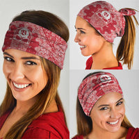 Red Paisley Neck Gaiter Skull Gangster - Wonder Print Shop