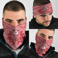 Red Paisley Neck Gaiter Skull Gangster - Wonder Print Shop