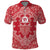 Red Paisley Polo Shirt Skull Gangster - Wonder Print Shop