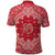 Red Paisley Polo Shirt Skull Gangster - Wonder Print Shop