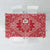 Red Paisley Tablecloth Skull Gangster - Wonder Print Shop