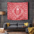 Red Paisley Tapestry Skull Gangster - Wonder Print Shop